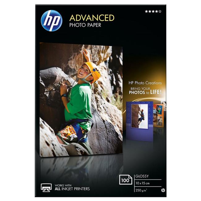 [HP008692] Paper HP Q8692A Advanced Photo glossy, 250g, 10x15