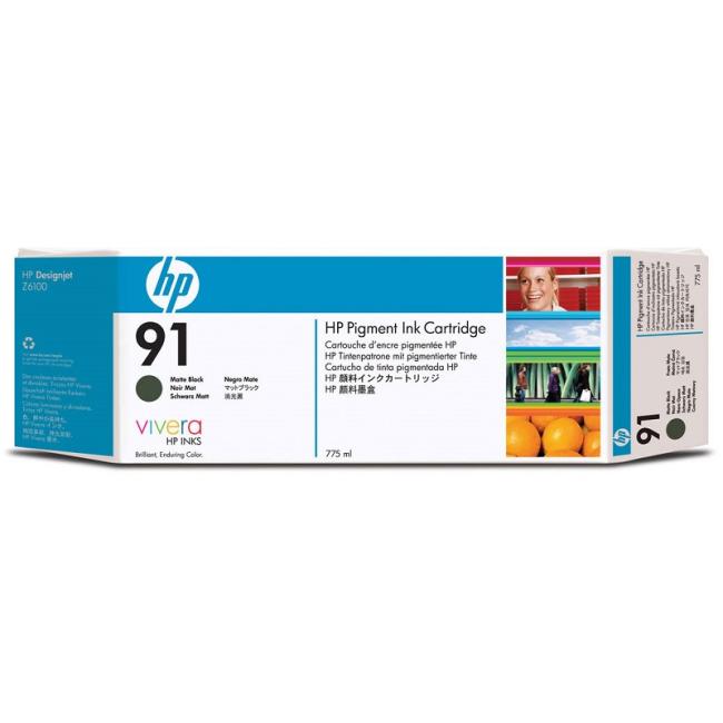 Atramentová kazeta HP C9464A HP 91 matná čierna (775 ml) pre Designjet Z6100