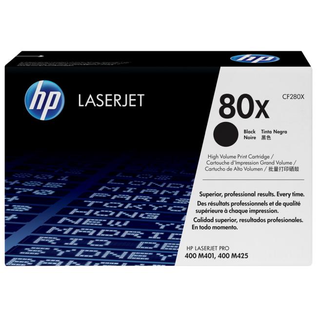 Toner HP CF280X HP 80X black (6.900 str.) pre LaserJet Pro M401/M425