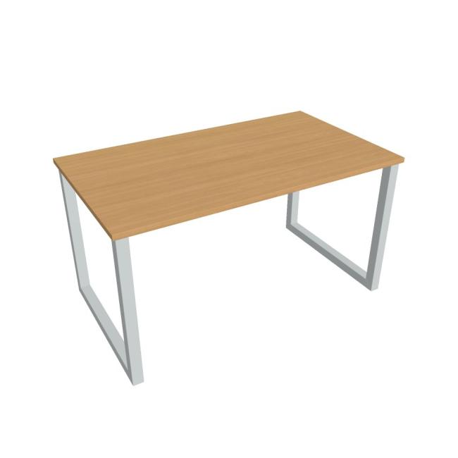 [ON918618] Meeting table UNI O, 140x75.5x80 cm, beech/grey