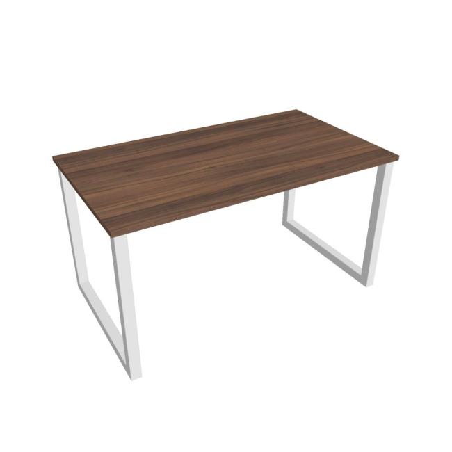 [ON918630] Conference table UNI O, 140x75.5x80 cm, walnut/white