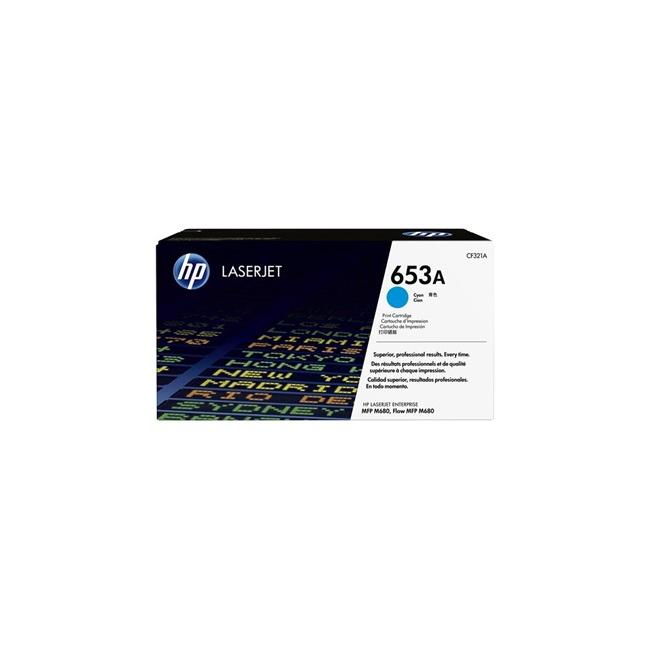 Toner HP CF321A HP 653A azúrová (16 500 str.) pre LaserJet Enterprise M680