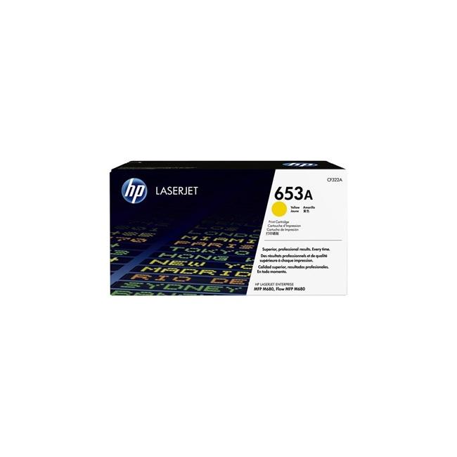 Toner HP CF322A HP 653A žltý (16 500 str.) pre LaserJet Enterprise M680