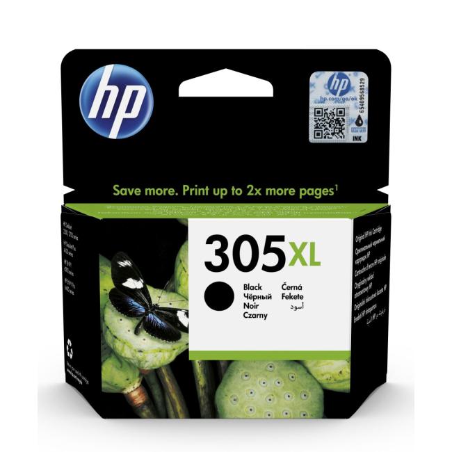 [HP100362] Atramentová kazeta HP 3YM62AE HP 305XL čierna XL (240 strán) pre DeskJet 2320/2720/Plus 4120