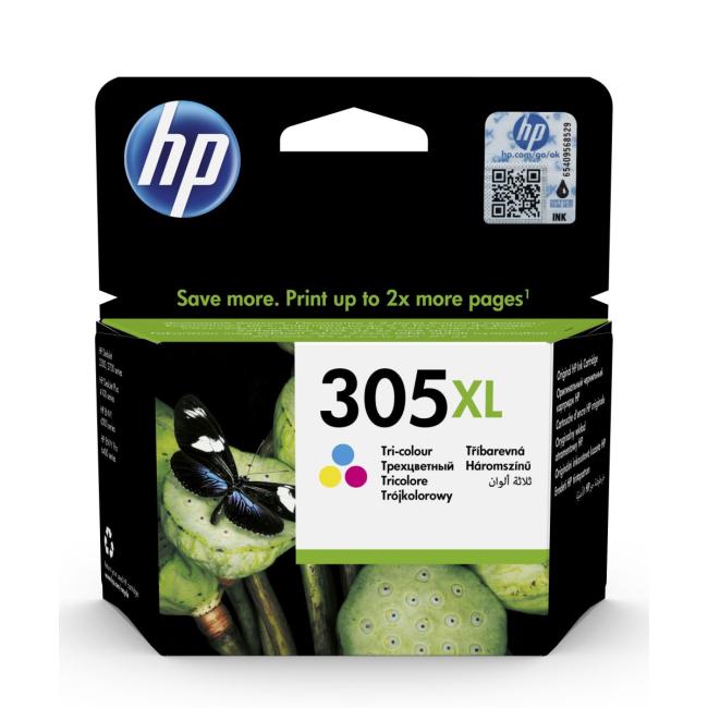 Atramentová kazeta HP 3YM63AE HP 305XL color XL (200 strán) pre DeskJet 2320/2720/Plus 4120