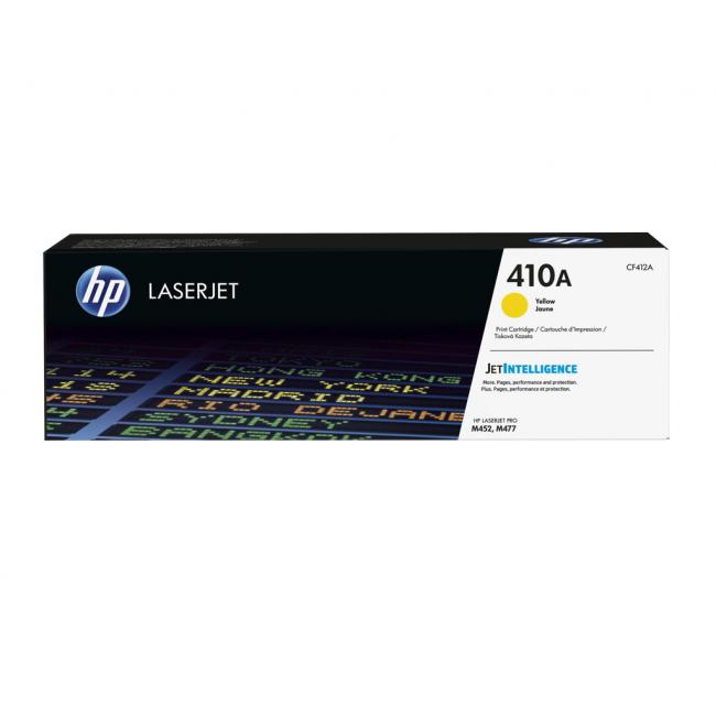 Toner HP CF412A HP 410A yellow (2.300 str.) pre LaserJet Pro M377/M452/M477