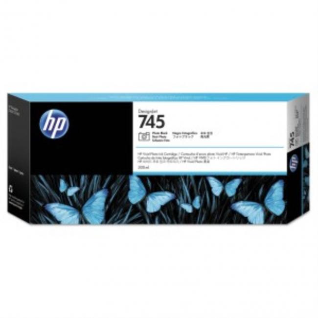 [HP100904] HP F9K04A HP 745 photo black ink cartridge (300 ml) for DesignJet Z2600 PostScript/Z5600 PostScript