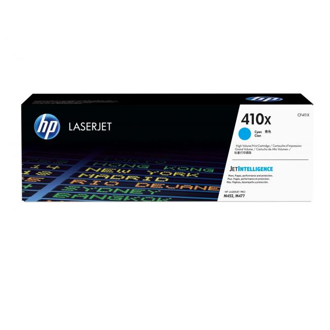 Toner HP CF411X HP 410X cyan (5.000 str.) pre LaserJet Pro M377/M452/M477