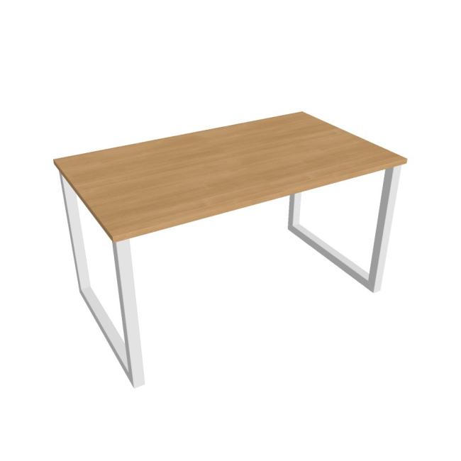 [ON918633] Conference table UNI O, 140x75.5x80 cm, oak/white