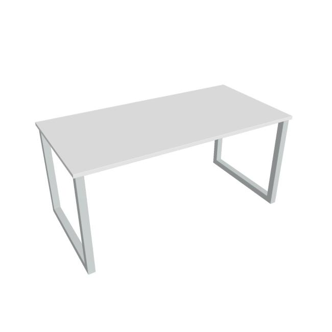 [ON918650] Conference table UNI O, 160x75.5x80 cm, white/grey