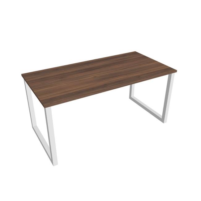 [ON918660] Conference table UNI O, 160x75.5x80 cm, walnut/white