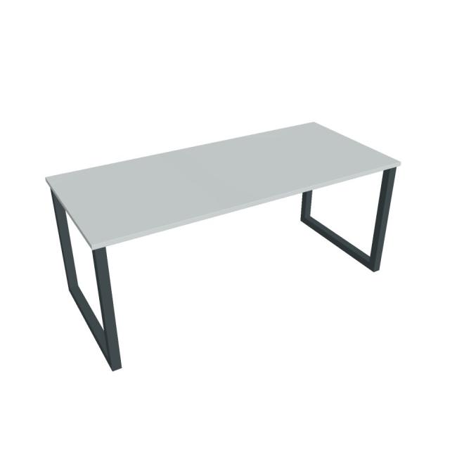 [ON918682] Meeting table UNI O, 180x75.5x80 cm, grey/black