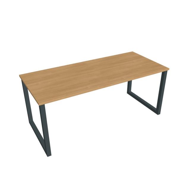 [ON918691] Conference table UNI O, 180x75.5x80 cm, oak/black