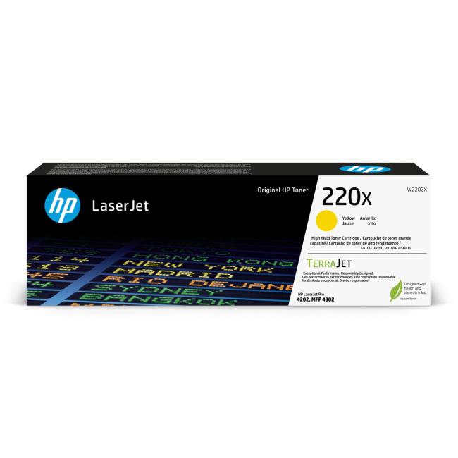 Toner HP 220X Yellow Original LaserJet (5 500 str.)