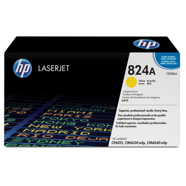 Obrazový valec HP CB386A HP 824A pre Color LaserJet CP6015/ CM6040 žltý (23 000 str.)
