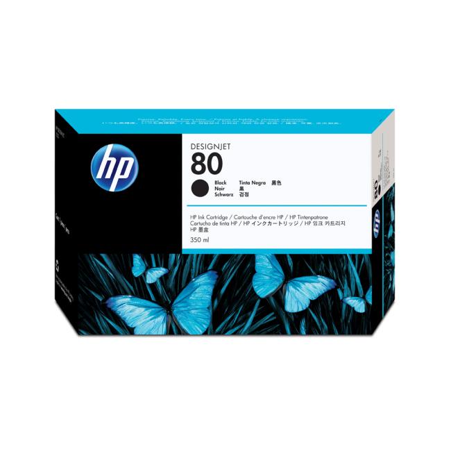 Ink cartridge HP C4871A HP 80 black (350 ml) for Designjet 1000