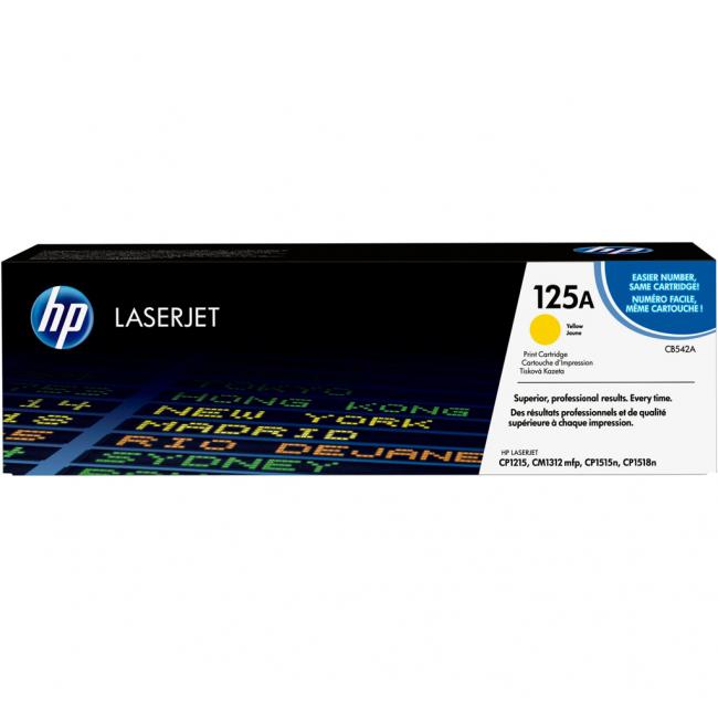 Toner HP CB542A HP 125A žltý (1 400 str.) pre LaserJet CP1215/1515
