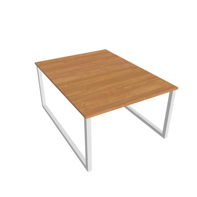 Work table UNI O, 120x75.5x160 cm, alder/white
