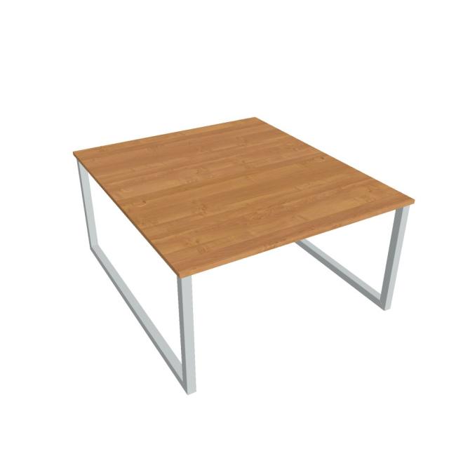 Work table UNI O, 140x75.5x160 cm, alder/grey