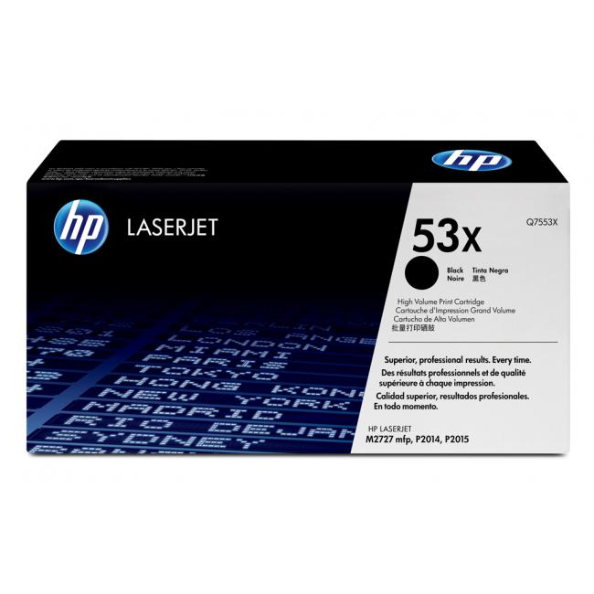 Toner HP Q7553X HP 53X čierny (7 000 str.) pre LaserJet P2014/P2015/M2727