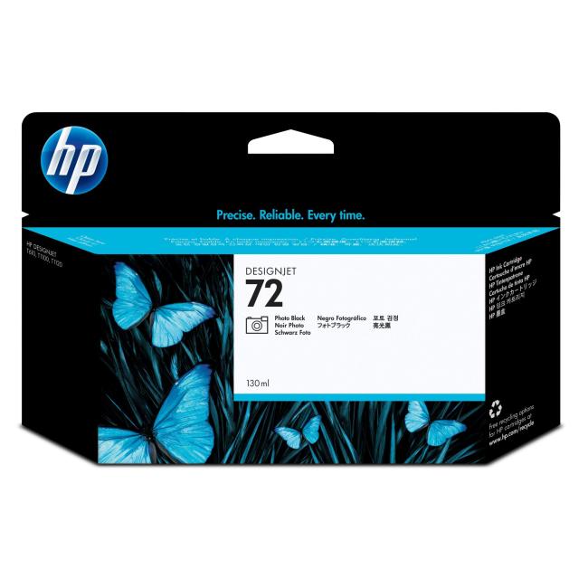 [HP937000] Atramentová kazeta HP C9370A HP 72 čierna (130 ml) pre DesignJet T610/T620/T790/T770