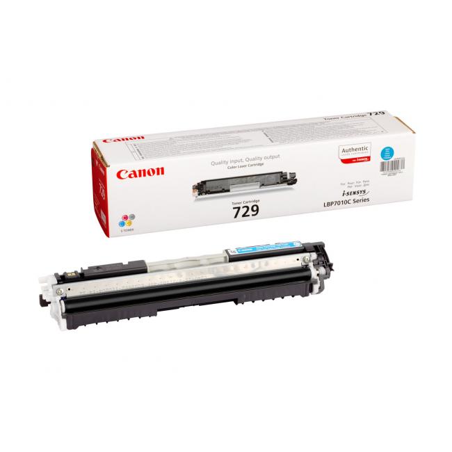 [CA017505] Toner Canon CRG-729 cyan (1.000 str.) pre LBP7010C/7018C