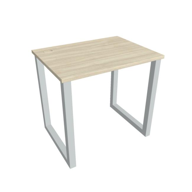 Work table UNI O, 80x75.5x60 cm, agate/grey