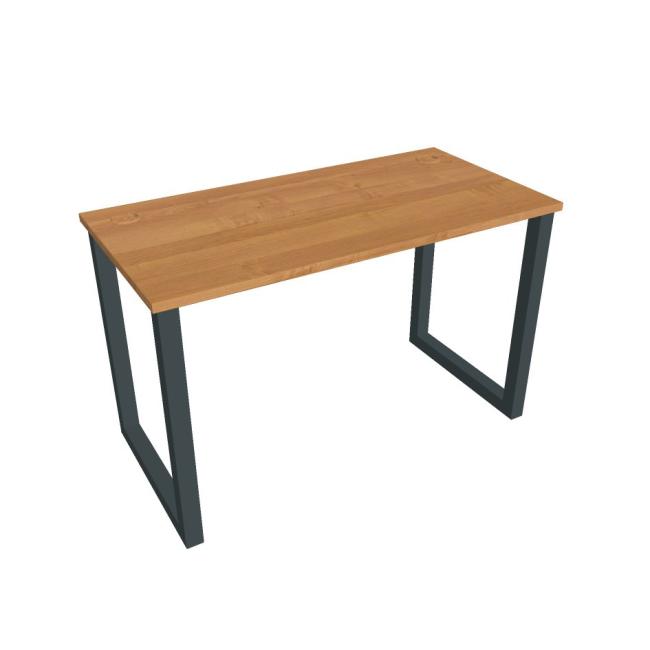 UNI O desk, 120x75.5x60 cm, alder/black