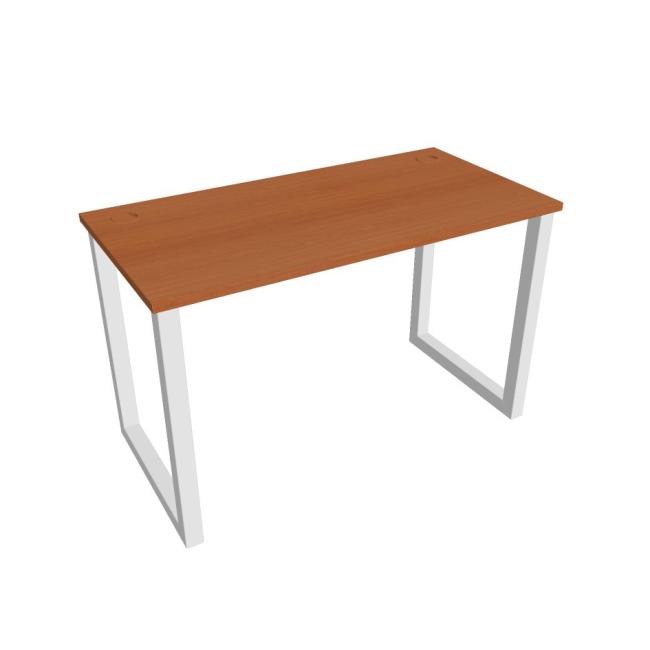 UNI O desk, 120x75.5x60 cm, cherry/white