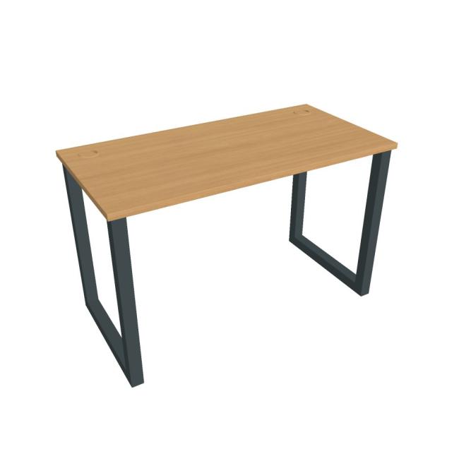 [ON918856] Pracovný stôl UNI O, 120x75,5x60 cm, buk/čierna