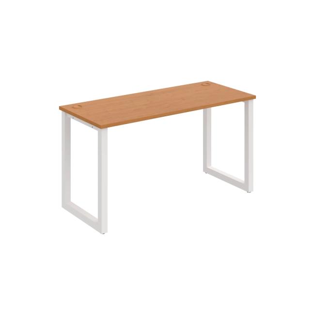 Work table UNI O, 140x75.5x60 cm, alder/white