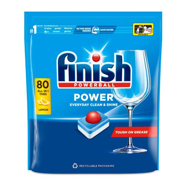 [HY012727] Finish tablety do umývačky riadu All in1 Max (80 ks) Citrón