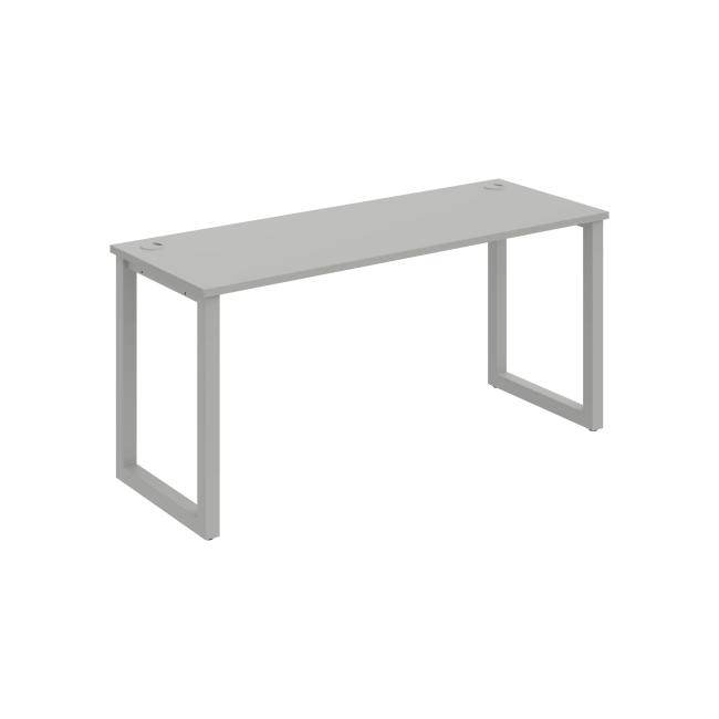 UNI O desk, 160x75.5x60 cm, gray/grey