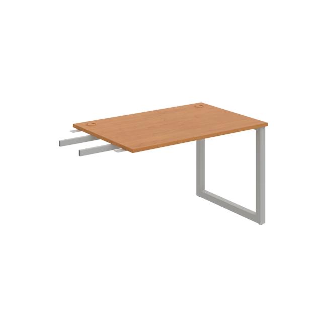 Work table UNI O, vertically chained, 120x75.5x80 cm, alder/grey