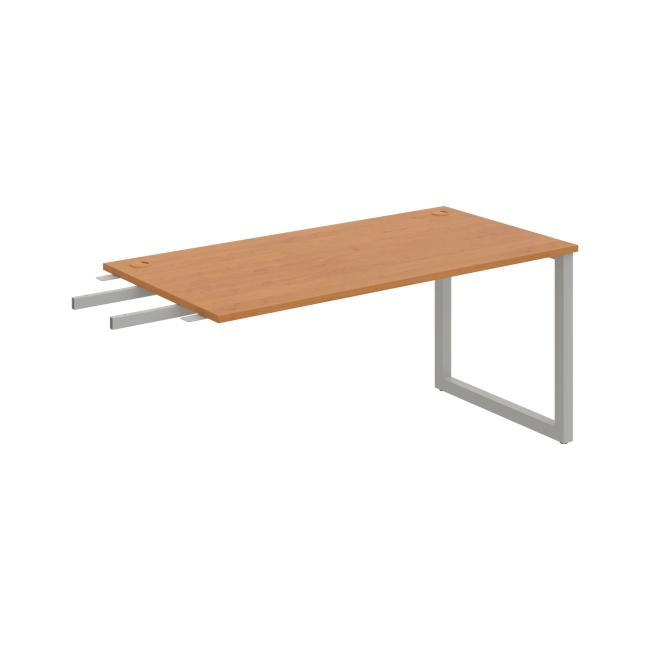 Work table UNI O, vertical chain, 160x75.5x80 cm, alder/grey
