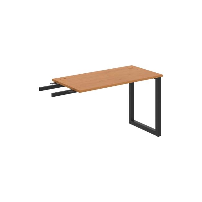 Work table UNI O, vertically chained, 120x75.5x60 cm, alder/black