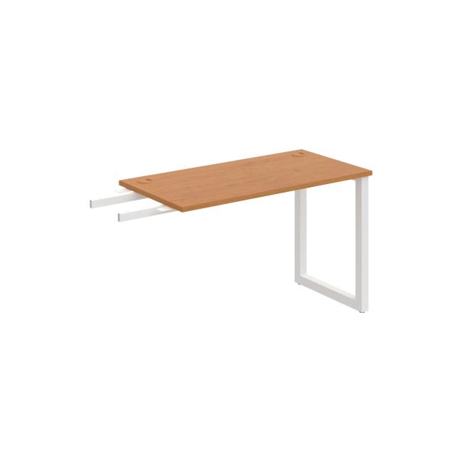 Work table UNI O, vertically chained, 120x75.5x60 cm, alder/white