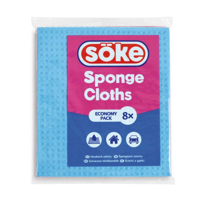 Söke sponge towel 8 pieces