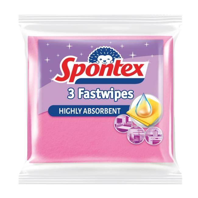 [HY044015] Viscose towel Spontex Fast Wipes 3 pieces