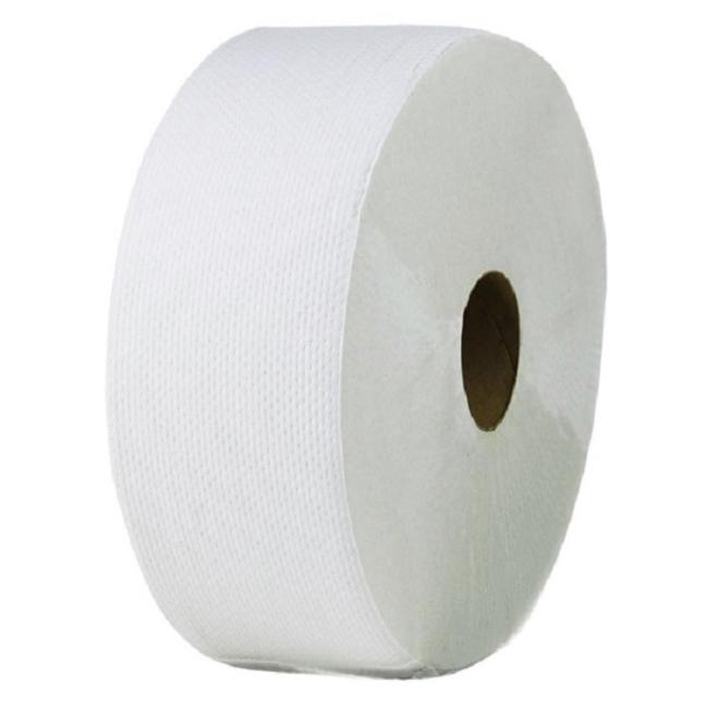 [HY059001] Toilet paper 2-layer Softly Jumbo 28 cm white, cellulose, roll 250m