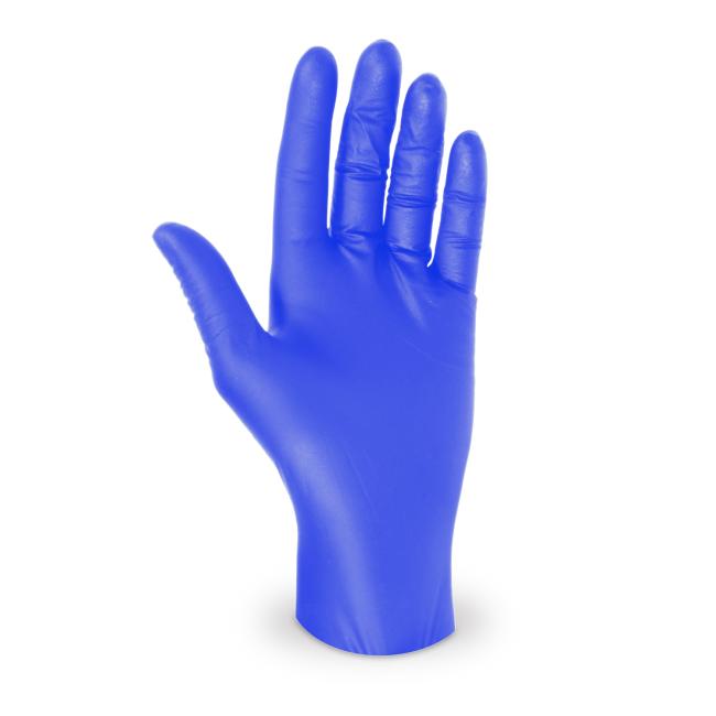Disposable gloves, nitrile, powder-free, blue large. 9/L (100 pcs)