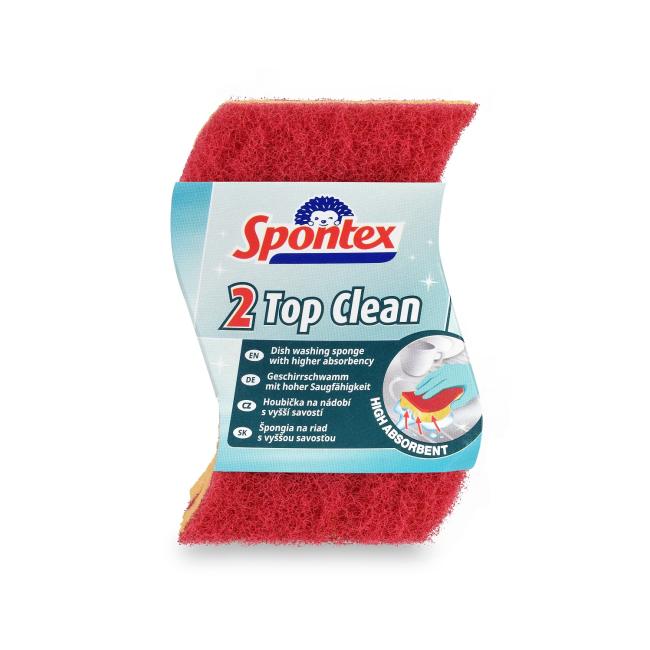 Viscous dish sponge Spontex Top Clean 2 pieces