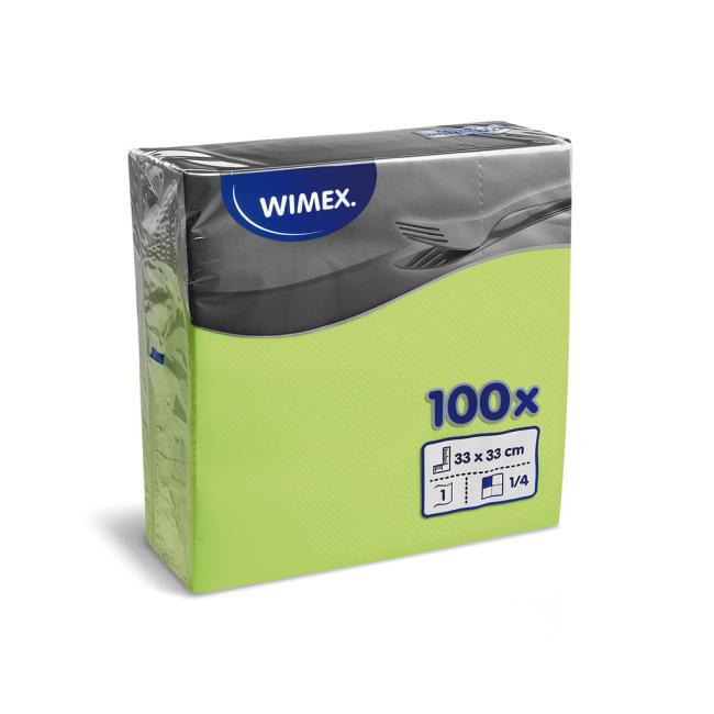 [HY070517] Papierové obrúsky 1-vrstvové GASTRO 33 x 33 cm žltozelené (100 ks)