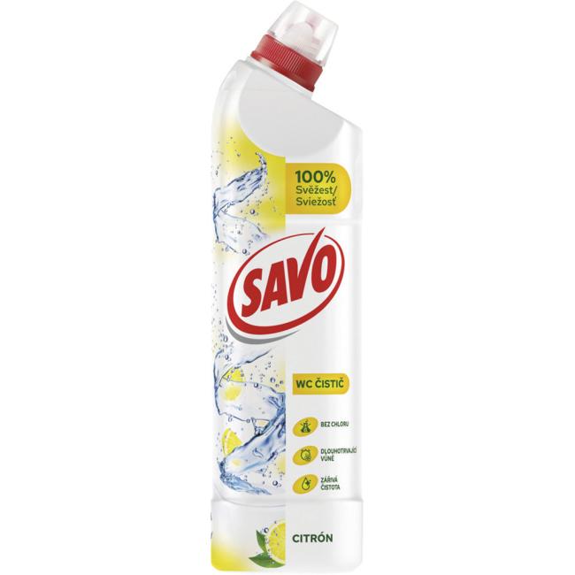 Savo WC liquid cleaner 700 ml - Lemon