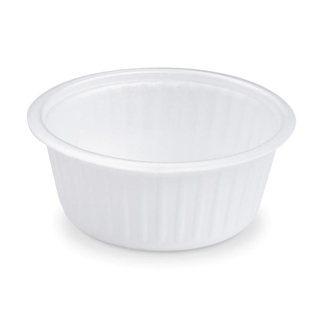 Termomiska (XPS) biela Ø127mm 340ml (50ks)