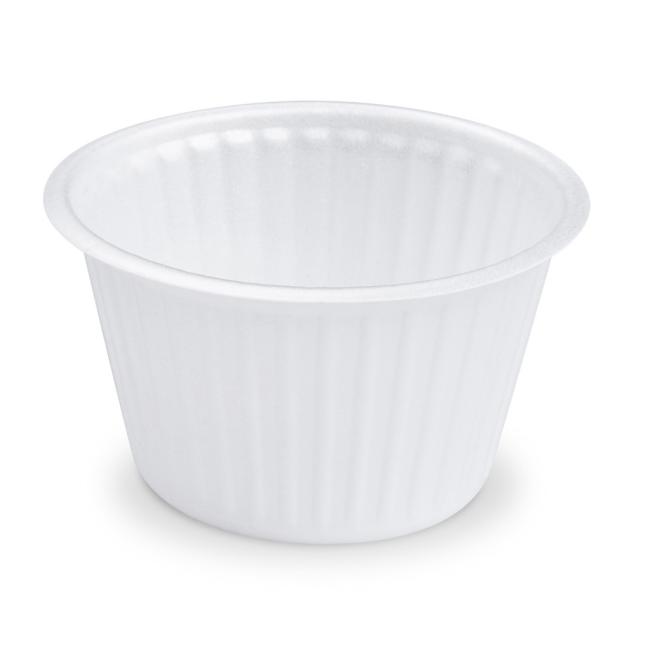 Thermal bowl (XPS) white Ø127mm 460ml (50 pcs.)