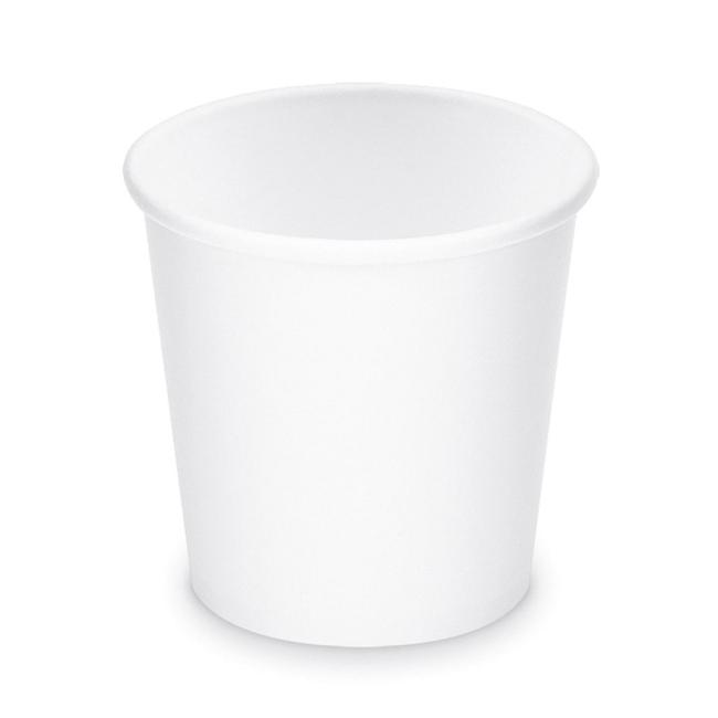 Papierové poháre biele Ø62 mm 110 ml ’XS’ (50 ks)