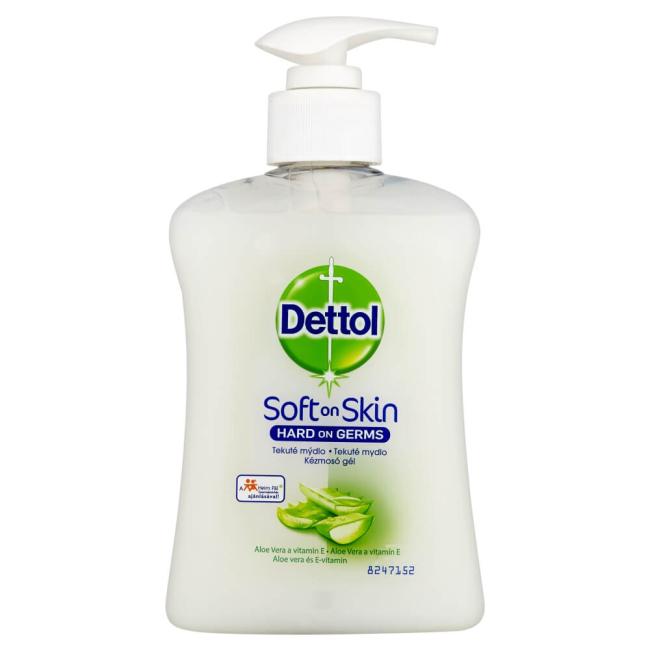 Dettol liquid soap with pump 250 ml - Aloe vera