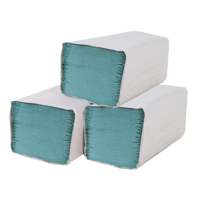 [HY115902] Paper towels folded ZZ 1-layer green recycled Papernet (20 pack.)