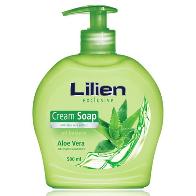 Lilien krémové tekuté mydlo 500 ml Aloe vera